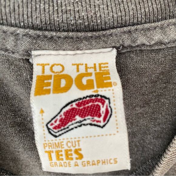 Vintage To The Edge Prime Cut Off T-shirt I Have a Fat Monkey Tank size small - Picture 5 of 9